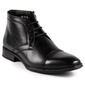 Metrocharm MC119 Black Men's Oxford Dress Boot